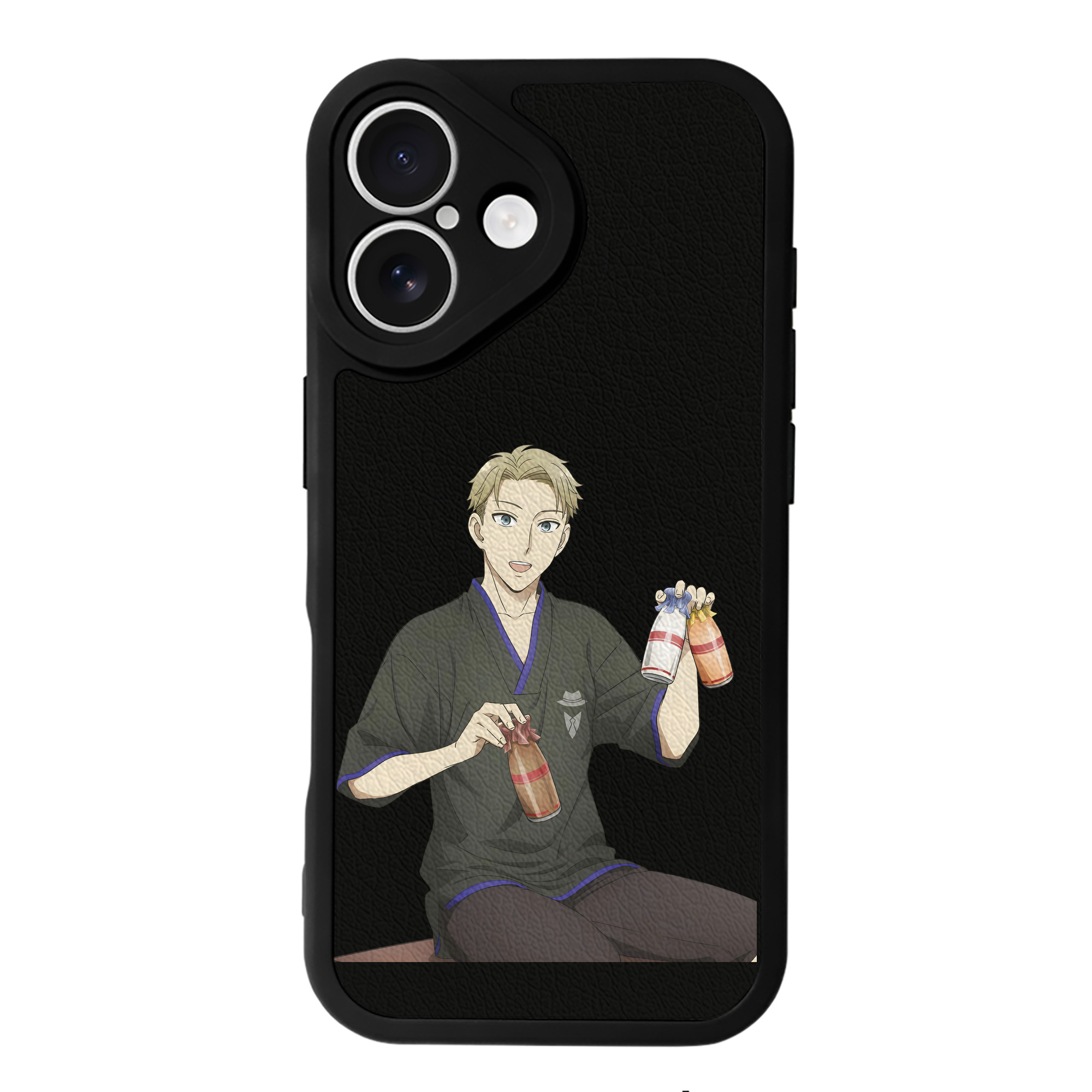 （画像用） SPY×FAMILY间谍家家酒 【iPhone 16シリーズ対応】シリコンスマホケース（レザー調） 材質：シリコン